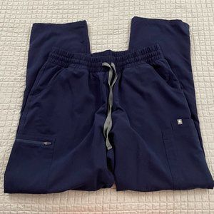 FIGS Women's Navy Yola™ - High Waisted Scrub Pants - XL